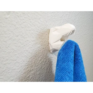 Minyatür Bahçem T-Rex Duvar Banyo Havlu Elbise Kıyafet Askısı