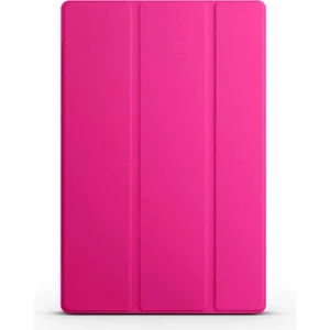 Case 4U Samsung Galaxy Tab A8 10.5 SM-X200 (2021) Kılıf Smart Cover Katlanabilir Standlı Tablet Akıllı Kapak Pembe