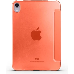 Case 4U Apple iPad Mini 2021 (6.Nesil) Smart Cover Katlanabilir Standlı Tablet Akıllı Kapak Turuncu