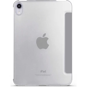 Case 4U Apple iPad Mini 2021 (6.Nesil) Smart Cover Katlanabilir Standlı Tablet Akıllı Kapak Gri