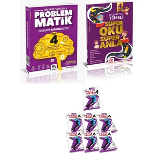 Model Eğitim Yayıncılık 3. Sınıf Problemmatik Yeni Nesil Sorularla - 3. Sınıf Süper Oku Süper Anla-3. Sınıf Turbo Paket Deneme Yeni Nesil Sorularla Seti