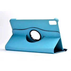 Case 4U Huawei MatePad 10.4 Uyku Modlu 360 Derece Dönebilen Standlı Tablet Kılıfı Mavi