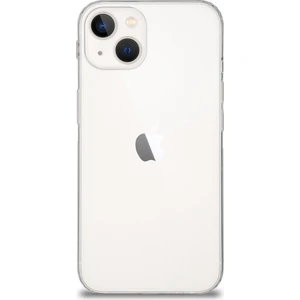 Case World Apple iPhone 14 Plus ile Uyumlu Kapak Kamera Korumalı Tıpalı Silikon Şeffaf ile Uyumlu Kılıf