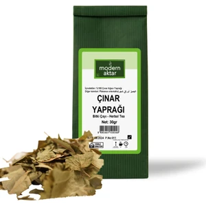 Modern Aktar Çınar Yaprağı Platus Orientalis 30gr