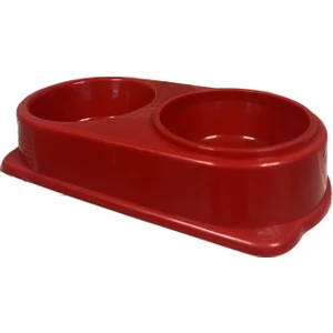 Anadolu Vet Kedi Köpek Mama ve Su Kabı. Iki Bölmeli ( 2x 250 ml )