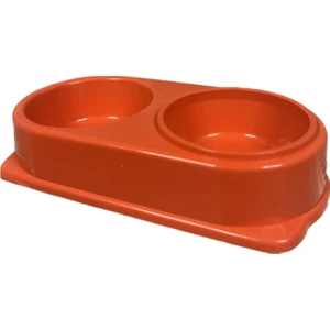 Anadolu Vet Kedi Köpek Mama ve Su Kabı. Iki Bölmeli ( 2x 250 ml )