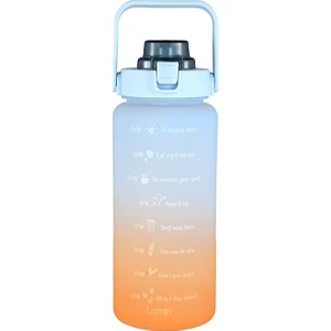Lumin Water Bottle 2 Litre Su Matarası Bpa Free Su Şişesi Suluk