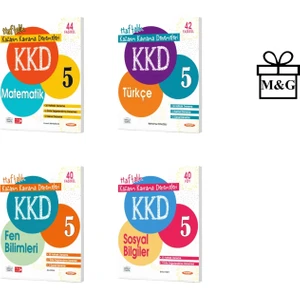 Kurmay Yayınları 5.Sınıf KKD Matematik Türkçe Fen Bilimleri ve Sosyal Deneme
