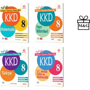 Kurmay Yayınları LGS 8.Sınıf KKD Matematik Fen Bilimleri Türkçe ve Inkılap Deneme