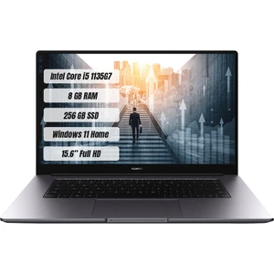 Matebook D15 Intel Core i5 1135G7 8GB 256GB SSD Windows 11 Home 15.6'' FHD Taşınabilir Bilgisayar