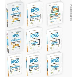 İnformal Yayınları KPSS'nin Kara Kutusu G.yetenek- G.kültür Tekli Set Konu Özetli Ösym Çıkmış Çözümlü Sor Bankası