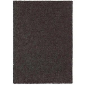 Kalın Tüylü Halı Antrasit Renk 170X240 cm Sentetik Elyaf-Dayanıklı