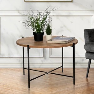 Yuvarlak Orta Sehpa Yan Sehpa Dekoratif Mobilya 5187