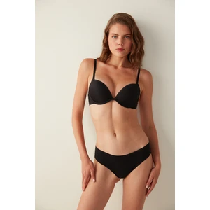 Siyah Wowbra Destekli Push Up Sütyen