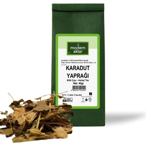 Modern Aktar Karadut Yaprağı Morus Nigra 40 gr