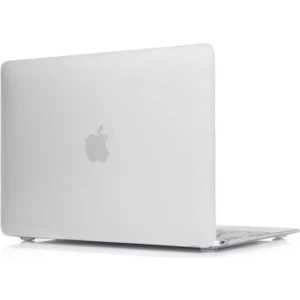 Apple Macbook Air 13" 2020 (M1 Çip) A2337 Şeffaf Mat Kılıf Koruyucu Kapak