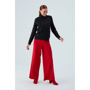 Valerıa Pullover Boğazlı Ince Kadın Triko Kazak Antrasit