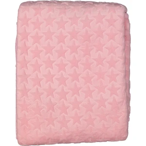 Tanem Bebe 100*120 cm Yıldız Desen Peluş Battaniye (Poşetli)