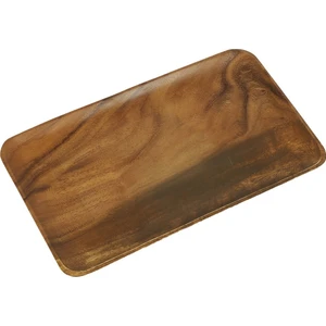 Boho Bazzar Akasya Ağacı WD-6332 El Yapımı Dikdörtgen Tabak Orta Boy 35X20CM