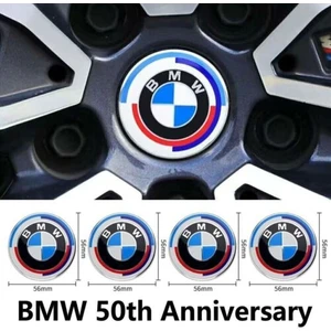 Bmw 50. Yıl Jant Göbeği Seti 56MM