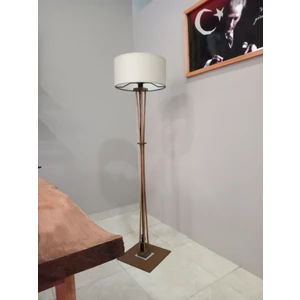 Balsa Dekor Ahşap Lambader CEVİZ BOHEM