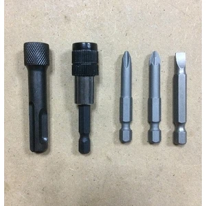 Master Sds Plus Adaptör Bits Adaptör ve Uç Yıldız Seti 5 Parça