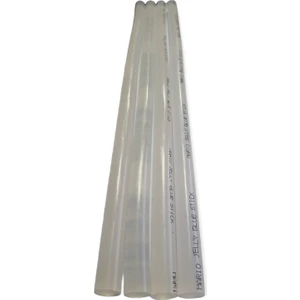 Şeffaf Çubuk Silikon Kalın 11.3mm X 30 cm  4'lü Paket