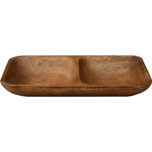Boho Bazzar Akasya Ağacı El Yapımı 2 Bölmeli Çerezlik WD6122 19,5*12CM