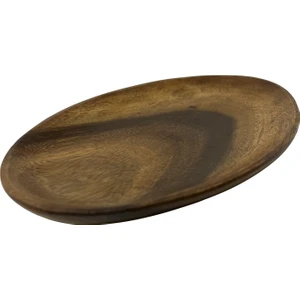 Boho Bazzar Akasya El Yapımı Oval Çerezlik /sunumluk WD6158 22,5*15CM