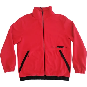İnter Moda Club Erkek Dik Yaka Polar Ceket 88140 Kırmızı