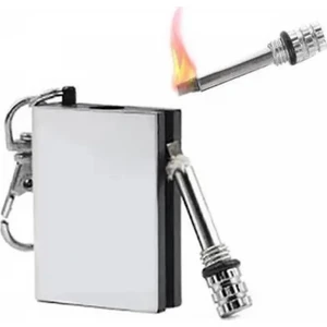 Diba Avm Zippo Kibrit Bitmeyen Clipper Benzini Ile Çalışan Magnezyum Ateşleyici Metal Çakmak