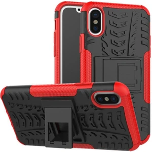 Apple iPhone Xs Max Kılıf Tank Silikon Kılıf Kırmızı