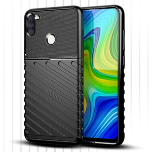 Samsung Galaxy A11 Kılıf Zebana Bland Silikon Kılıf Siyah