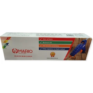 Şeffaf Çubuk Silikon Kalın 11.3mm X 30 cm 1 kg