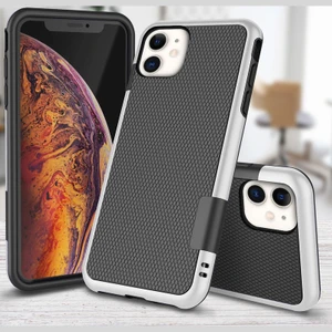 Apple iPhone 12 Mini Kılıf Zebana Colorful Silikon Kılıf Siyah
