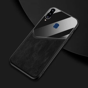 Samsung Galaxy A20S Kılıf Zebana New Fashion Deri Kılıf Siyah