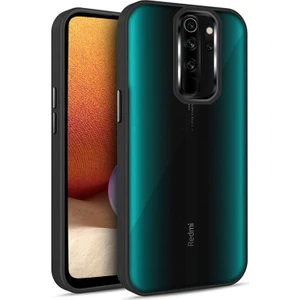 Xiaomi Redmi Note 8 Pro Kılıf Guard Kamera Korumalı Silikon Kılıf Siyah