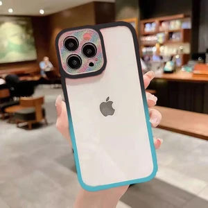 Apple iPhone 13 Pro Max Kılıf Lumina Silikon Kılıf (Kamera Lens Korumalı) Siyah