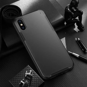 Apple iPhone Xs Max Kılıf Zebana Mod Silikon Kenar Kılıf Siyah