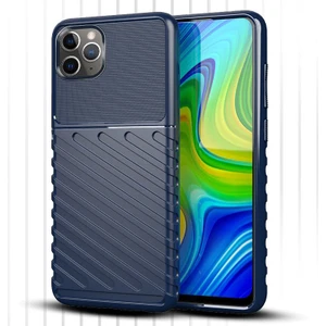 Apple iPhone 11 Pro Max Kılıf Zebana Bland Silikon Kılıf Mavi