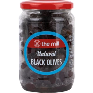 The Mill Yağlı Sele Siyah Zeytin 450 g Cam Kavanoz - Çekirdekli