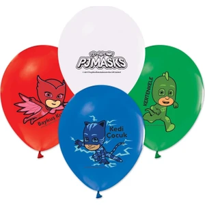 Çıtı Pıtı Store 10 Adet Pijamaskeliler Balonu Pj Masks Helyumla Uçan Balonları