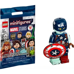 Marvel Studios Series 71031 - 9 Zombie Captain America Minifigür