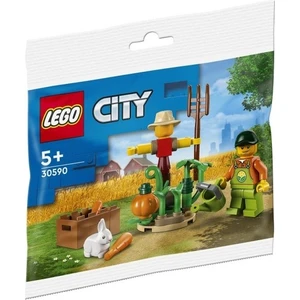 City 30590 Farm Garden & Scarecrow Polybag (34 Parça)