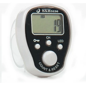 İhvan Online 5 Hafızalı Işıklı ve Kilitli Zikirmatik - Beyaz