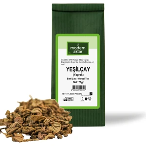 Modern Aktar Yeşil Çay Yaprak Green Tea 70 gr