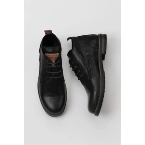 Bueno Shoes Siyah Npl Deri Erkek Bot