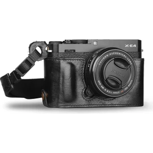 Fujifilm X-E4 Gerçek Deri Yarım Kamera Çantası