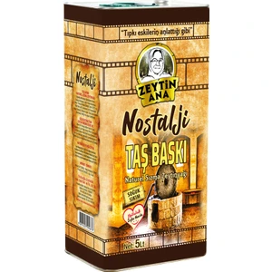 Zeytin Ana 5 Litre Taş Baskı Soğuk Sıkım Zeytinyağı 2023-2024 Yeni Sezon