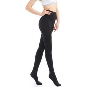 Ccl2 Külotlu Siyah Renk Varis Çorabı